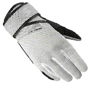 Textile motorcycle gloves SPIDI NEO-S WHITE/GRAY