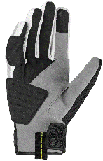 Textile motorcycle gloves SPIDI NEO-S WHITE/GRAY