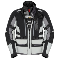 Textile motorcycle jacket SPIDI ALLROAD 3 in 1 BLACK/GRAY
