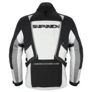 Textile motorcycle jacket SPIDI ALLROAD 3 in 1 BLACK/GRAY