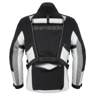 Textile motorcycle jacket SPIDI ALLROAD 3 in 1 BLACK/GRAY