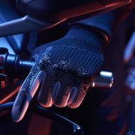 Moto gloves SPIDI X-KNIT BLACK/GREY