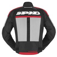 Textile motorcycle jacket SPIDI PROGRESSIVE NET RED