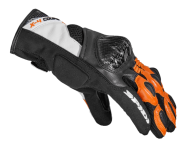 Moto gloves SPIDI X-4 COUPE BLACK/ORANGE