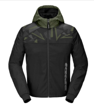 Textile motorcycle jacket SPIDI HOODIE EVO SPORT CAMO