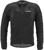 Summer jacket with protectors SPIDI SUPER NET Black