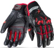 Кожени ръкавици 70 DEGREES WINTER NAKED BLACK/RED