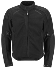 Textile motorcycle jacket SPIDI TEK NET BLACK