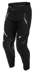 Pantaloni de motocross FLY RACING Evolution DST Spark Ediție Specială - Negru/Argintiu