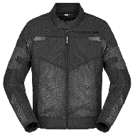 Textile motorcycle jacket SPIDI TOUR NET BLACK