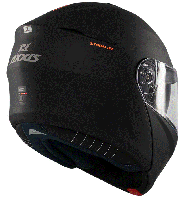 Отваряема каска AXXIS STORM S SV SOLID А1 МАТТ