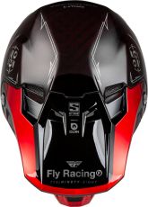 Casca motocross FLY RACING Formula CC Tektonic - Neagra/Rosie