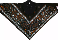 Mască de față SPORTFLEX CBAND BK/OR