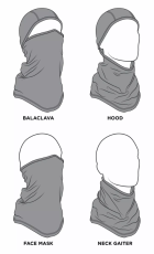 Capotiță ZAN SPORTFLEX BK/WH SKL