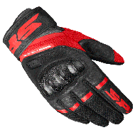Moto gloves SPIDI POWER CARBON BLACK/RED