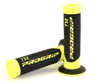 Мотокрос ръкохватки PROGRIP Double Density 732 BK/FL YELLOW OPN END
