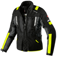 Textile motorcycle jacket SPIDI MODULAR YELLOW FLUO