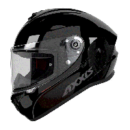 Helmet AXXIS DRAKEN S SOLID A11 GLOSS BLACK
