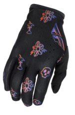 Mănuși motocross pentru copii FLY RACING Lite Outline Special Edition - Negru/Roșu/Mov