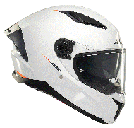 Cască AXXIS PANTHER SV ALB SOLID LUCIOS