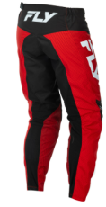 Pantaloni de motocross FLY RACING F-16 - Roșu/Negru/Alb