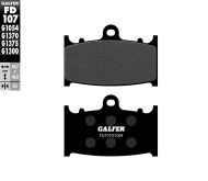 Tampoane fata/spate pentru motocicleta Galfer SEMI METAL FD107G1054