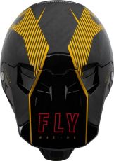 Casca motocross FLY RACING Formula Carbon Tracer Casca - Aur/Negru