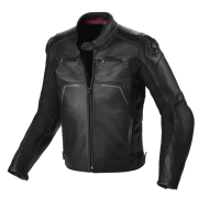Leather jacket SPIDI CARBO RIDER CE BLACK