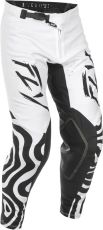 Pantaloni de motocross FLY RACING Evolution DST L.E. Abyss - Alb/Negru 2025