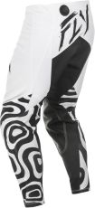 Pantaloni de motocross FLY RACING Evolution DST L.E. Abyss - Alb/Negru 2025