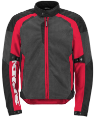 Textile motorcycle jacket SPIDI TEK NET Red