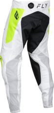 Pantaloni de motocross FLY RACING Evolution DST -Alb/Hi-Vis