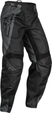 Pantaloni de motocross FLY RACING F-16 Riding-Negru/Carbune
