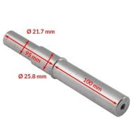 Adapter for center stand DBS DUCATI - 21.5-25.5mm