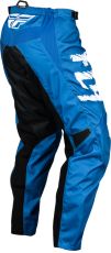 Pantaloni de motocross FLY RACING F-16 pentru copii - True Blue/White