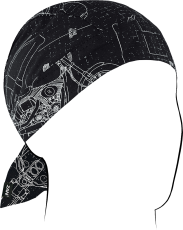 Prosop de cap FLYDANNA COTN MOTO BLUEPR