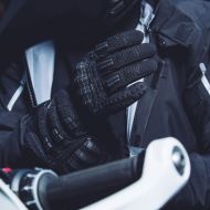 Moto gloves SPIDI Rainwarrior H2OUT BLACK