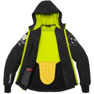 Moto Jacket SPIDI HOODIE ARMOR EVO FLUO