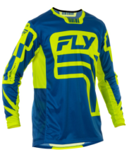 Tricou motocross FLY RACING Lite L.E. Lancer - Bleumarin/Hi-Vis