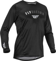 Tricou motocross FLY RACING Patrol-Negru/Alb