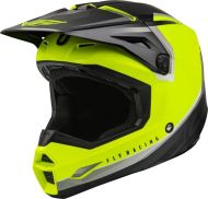 Casca motocross FLY RACING Formula Kinetic Vision-Negru/Hi-Viz