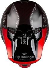 Casca motocross FLY RACING Formula Smart Carbon Legacy-Rosu/Negru