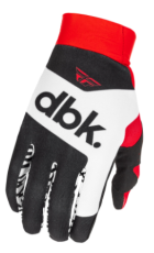 Mănuși motocross FLY RACING Pro Lite DBK - Negru/Alb/Roșu