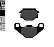 Предни/задни мото накладки Galfer SCOOTER FD135G1050