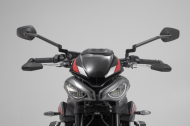 Apărători de manetă SW-MOTECH + protecție la vânt STREET TRIPLE 660 S ABS 20-22