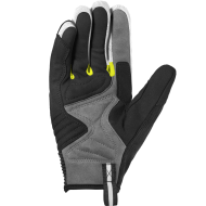 Textile motorcycle gloves SPIDI FLASH CE BLACK/YELLOW FLUO
