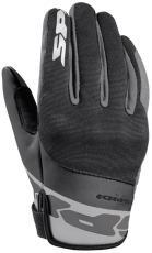 Textile motorcycle gloves SPIDI Flash-KP Tex Black/Grey