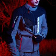 Textile jacket SPIDI FRONTIER THERMORAIN BLACK