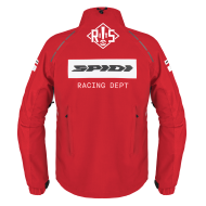 Textile motorcycle jacket SPIDI PIT LANE RED