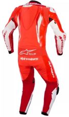 ALPINESTARS GP TECH V5 FLUO RED/WHITE leather kit